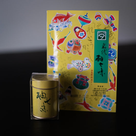 Yamatsu Tsujita Yuzu Shichimi Togarashi 15g + Spice Tin Bundle